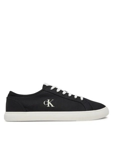 Calvin Klein Jeans Tenisky Ess Vulc Low Mg Canvas čierna