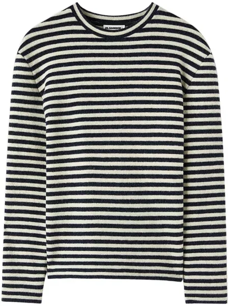 Tricou Jil Sander de lână negru