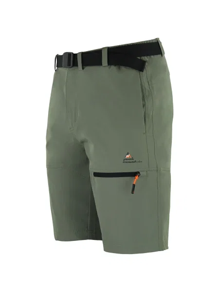 Pantaloni Peak Mountain scurte kaki