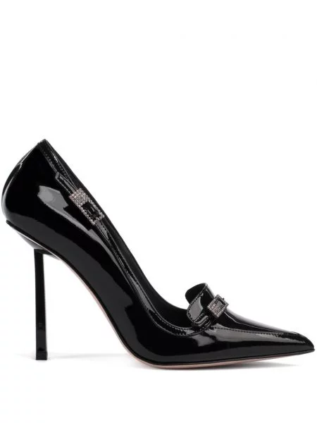Pantofi cu toc Le Silla din piele negru