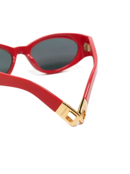 Ochelari de soare Jacquemus roșu