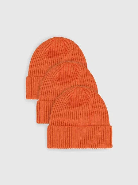 Ейсік Шапка Унісекс Вовна/акрил помаранчевий