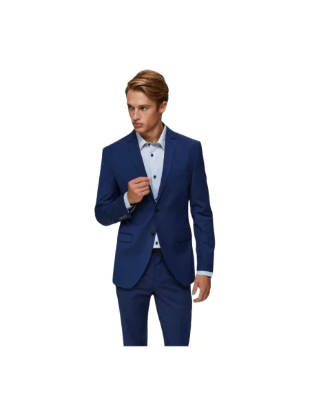 Marynarka Selected Homme niebieska