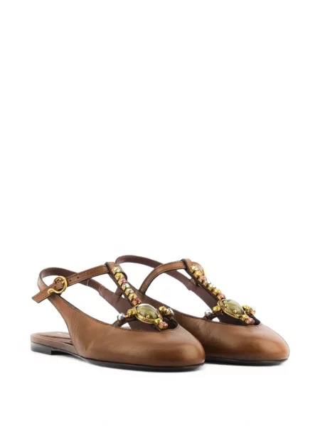 Balerini Etro slingback maro