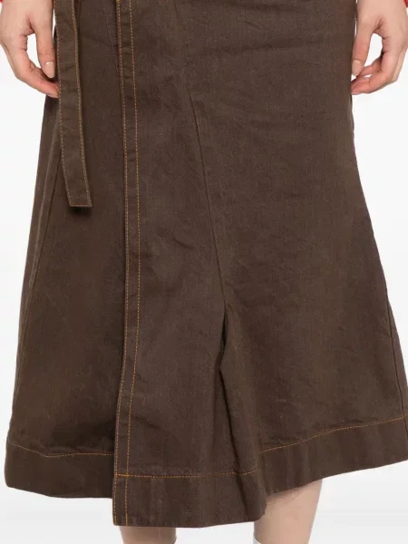 Fustă Sacai maro