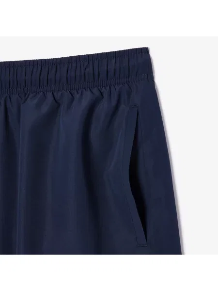 Lacoste Szorty Kąpielowe Z Nadrukiem granatowy