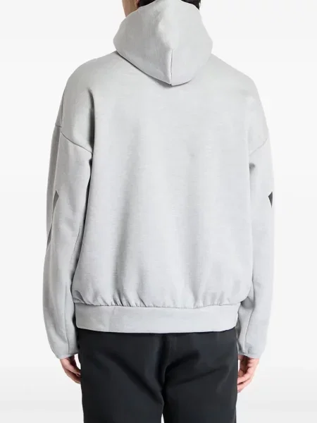 Bluza Adidas z logo do biegania o skróconej długości zielona