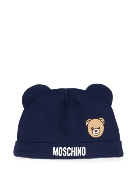 Dětské čepice Moschino modrý