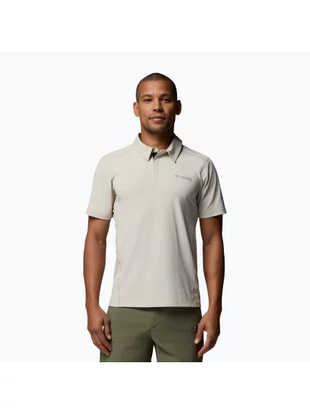 Tricou pentru bărbați Columbia Diamond Peak Pro Polo dark stone