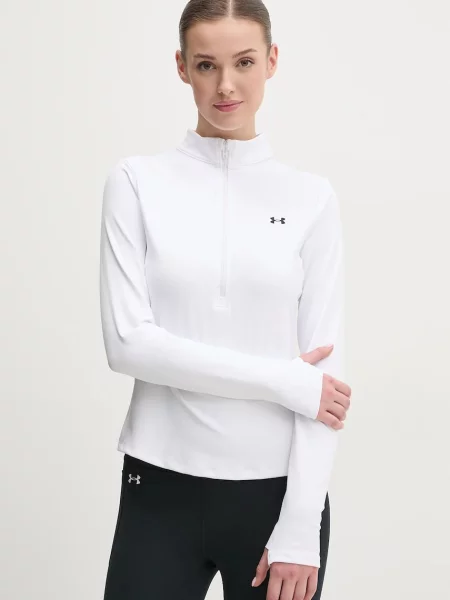 Pulover za vadbo Under Armour Motion bela