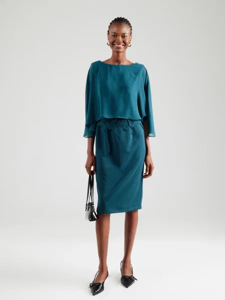 APART Rochie închis verde
