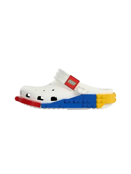 Papuci Crocs alb