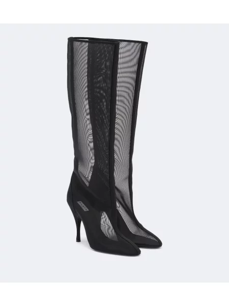Cizme Alaïa plasă negru