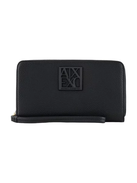 Armani Exchange portfel czarny