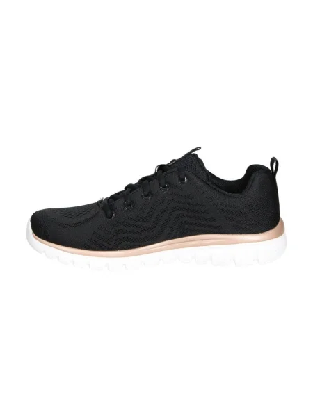 Félcipő Skechers fekete