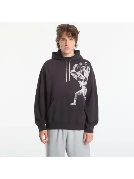 Bluza Puma Memory Lane Hoodie Fl Puma Black M brązowa