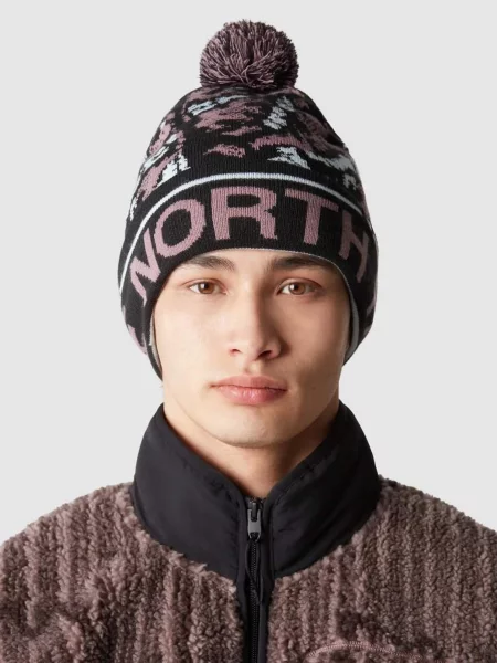 Шапка The North Face с принтом без косточек