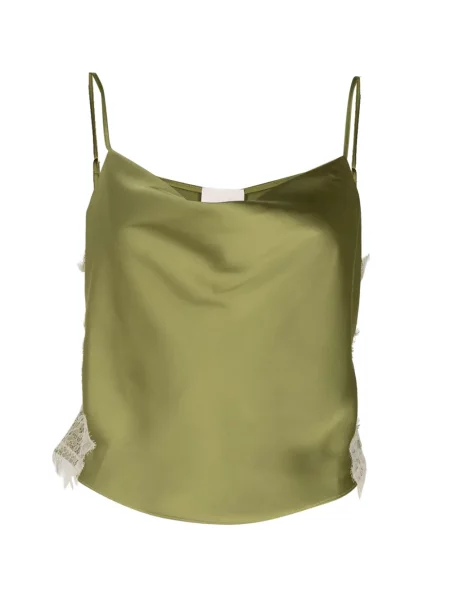 Maiou Cinq A Sept din satin verde