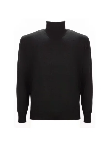Sweter z golfem Kangra czarny