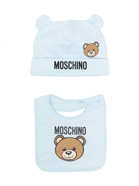 Czapka dziecięca Moschino niebieska
