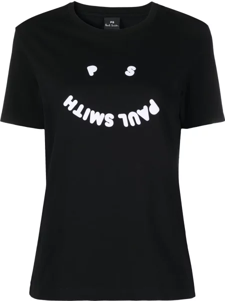Tricou Ps Paul Smith cu imagine negru