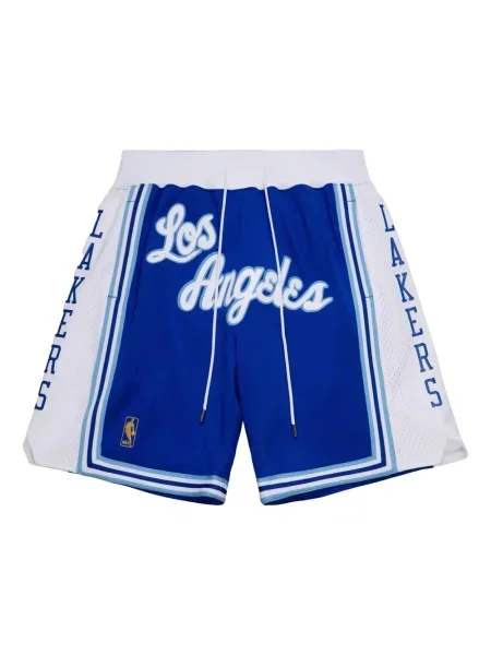 Pantaloni scurți Mitchell & Ness albastru