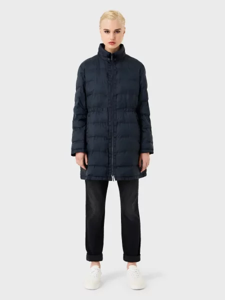 Emporio Armani Демісезонна куртка Темно-синій синя