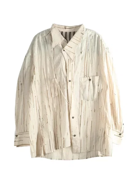 Košile Ziggy Chen s potiskem bílá