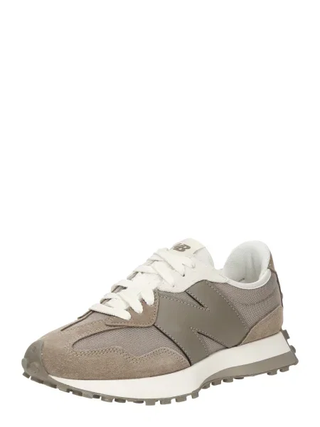 New balance Nízke tenisky tmavobéžová / farby bahna / biela hnedá