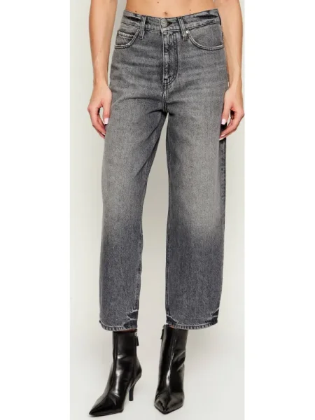 Pinko Blugi ESTELLE | carrot fit gri