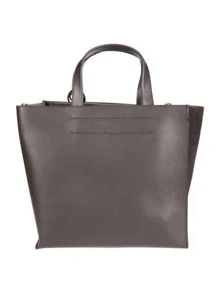 Shopperka Furla skórzana brązowa