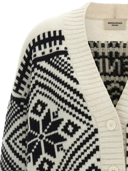 Cardigan Weekend Max Mara tricotate negru