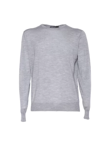 Sweter Filippo De Laurentiis wełniany szary