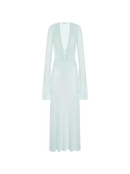 Rochie maxi Manuri verde