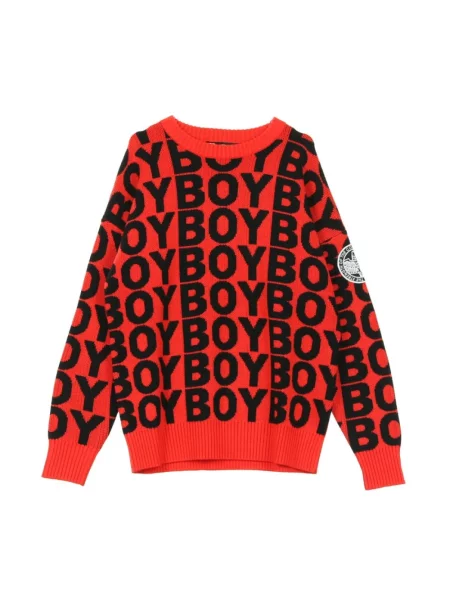 Sweter dziecięcy Boy London czerwony