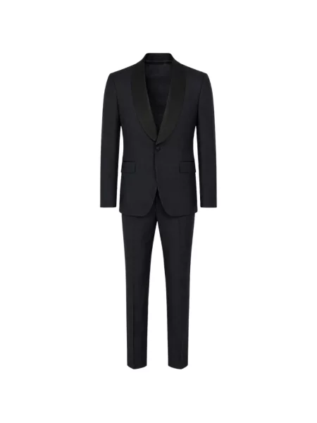 Costum Franzese Collection cu rever albastru