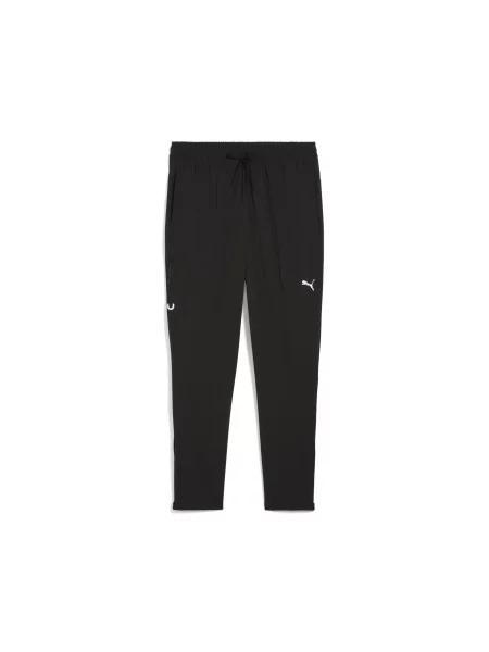 Spodnie treningowe tkane FLEX STRETCH czarne