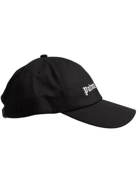 Šiltovka Palm Angels s výšivkou čierna