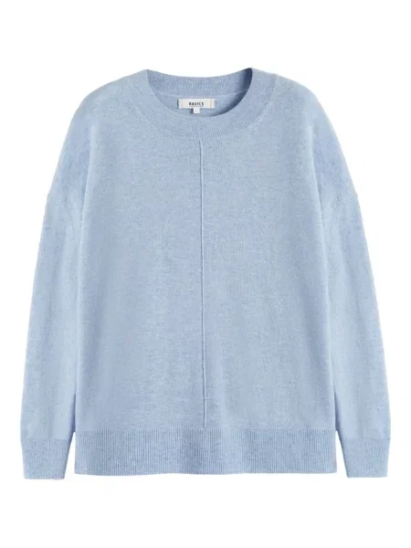 Pulover Chinti & Parker cu decolteu rotund albastru