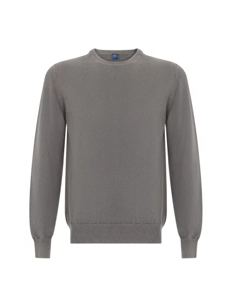 Sweter Fedeli z kaszmiru szary