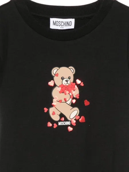 Koszulka dziecięca Moschino czarna