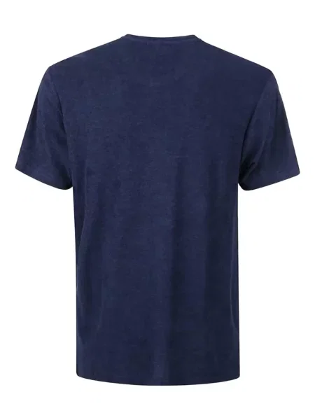 Tricou Mc2 Saint Barth cu broderie albastru