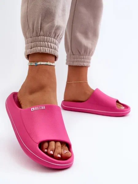 Чехли Big Star Shoes бяло