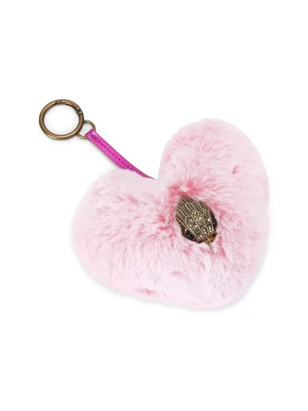 Kurt Geiger Brelok Do Torebki Heart rosa różowa