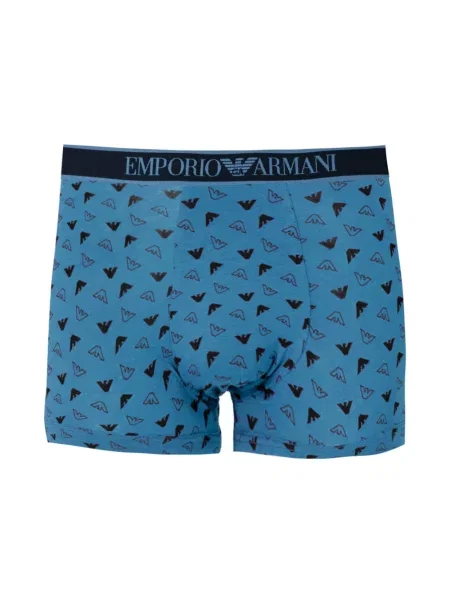 Długie majtki Emporio Armani niebieskie