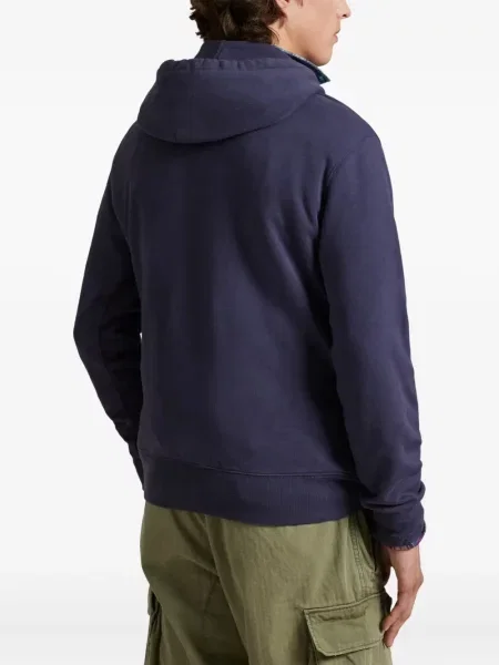 Μικρός κασκέτο Polo Ralph Lauren με χαμηλή μέση υφαίνω διαγωνίως πράσινο