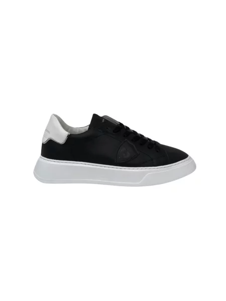 Sneakersy Philippe Model z autografem do tenisa czarne