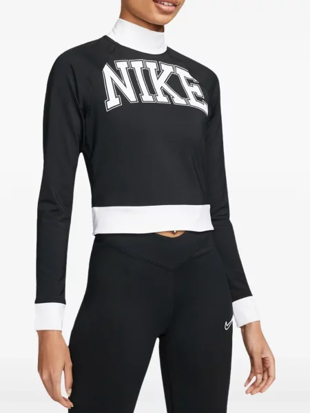 Тениска Nike кепър в тропически десен кафяво