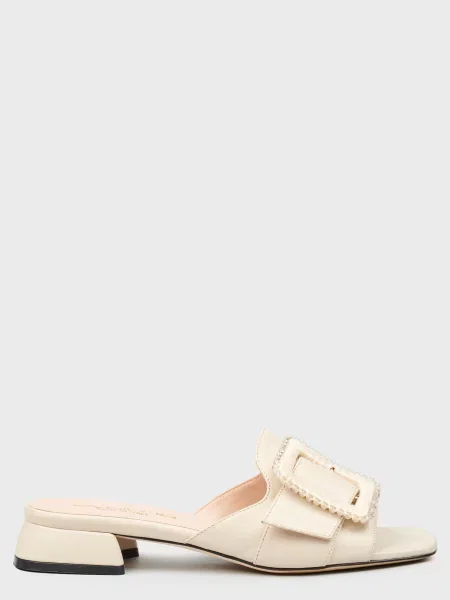 Шлепанцы Evaluna бежевые