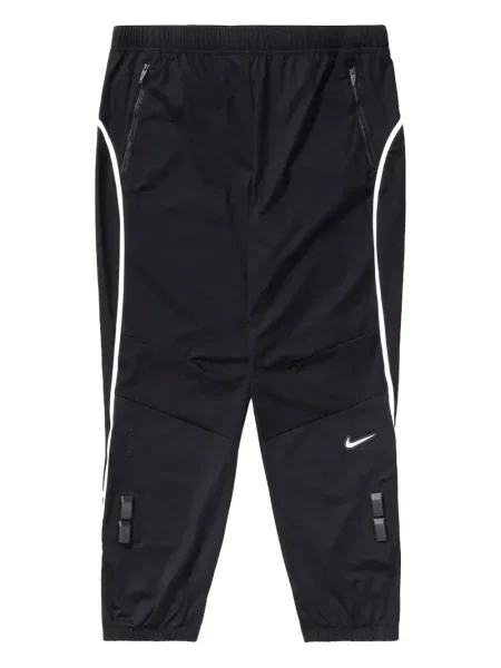 Ochelari de soare Nike cu cordon din jerseu cu imprimeu abstract gri